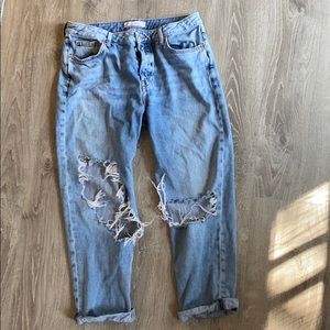 Top Shop Hayden Boyfriend Crop Pant sz 30